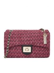 Nine West Torebka EO-Hudson-Harmony-LDA8004A Różowy. Czerwone torebki wieczorowe damskie Nine West, bez wzorów, z materiału, bez dodatków. Za 179.99 zł.