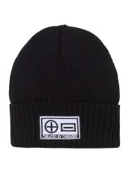 Chiemsee Czapka beanie w kolorze czarnym rozmiar: onesize. Czarne czapki damskie Chiemsee, z aplikacjami, z bawełny. Za 83.42 zł.