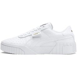 Buty damskie sneakersy Puma CALI. Białe obuwie sportowe damskie Puma, bez zapięcia, trekkingowe. Za 149.00 zł.