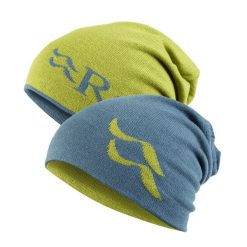 Czapka dzianinowa Rab Wearya Beanie dwustronna. Niebieskie czapki damskie RAB, bez wzorów, z dzianiny. Za 94.99 zł.