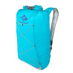Lekki plecak turystyczny Sea To Summit Ultra-Sil® Dry Day Pack 22l. Niebieskie plecaki SEA TO SUMMIT, bez wzorów. Za 224.99 zł.