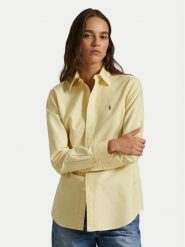 Polo Ralph Lauren Koszula 211970736505 Żółty Relaxed Fit. Żółte koszule damskie Polo Ralph Lauren, xs, bez wzorów, z bawełny, bez kołnierzyka, bez ramiączek. Za 689.99 zł.