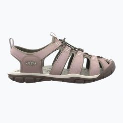 Sandały damskie KEEN Clearwater CNX. Czerwone sandały damskie Keen, bez wzorów, bez obcasa, bez zapięcia. Za 369.99 zł.