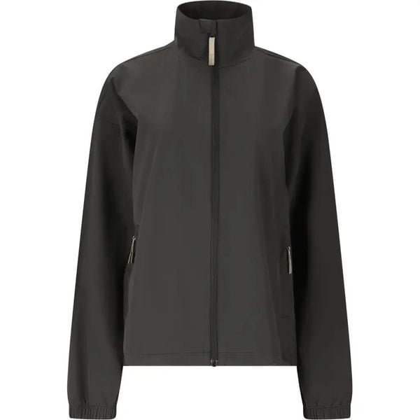 Damska bluza dresowa Athlecia Shiena. Czarne bluzy damskie Athlecia, bez wzorów, z dresówki, bez kaptura. Za 228.00 zł.