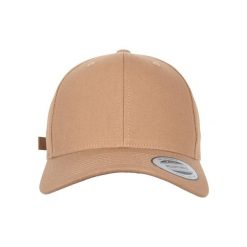 Czapka Flexfit 6-panel curved metal nap. Brązowe czapki z daszkiem damskie FLEXFIT, bez wzorów. Za 145.00 zł.