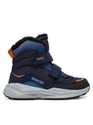 Primigi Śniegowce GORE-TEX 2430122 S Granatowy. Niebieskie buty zimowe chłopięce Primigi, z gore-texu, bez zapięcia. Za 419.99 zł.