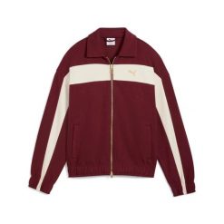 Damska bluza dresowa Puma T7. Czerwone bluzy damskie Puma, m, bez wzorów, z dresówki, bez kaptura. Za 381.15 zł.