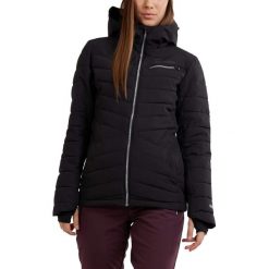 Kurtka narciarska damska Punch Padded Jacket. Czarne kurtki damskie FUNDANGO, na zimę, xl, bez wzorów, z syntetyku, bez kaptura. Za 589.90 zł.
