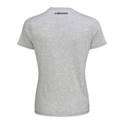 T-shirt damski Club Lara. Szare t-shirty damskie Head, l, bez wzorów, z bawełny, bez kołnierzyka. W wyprzedaży za 101.50 zł.