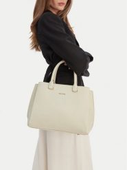 GINO ROSSI Torebka C-KY260 Écru. Torebki klasyczne damskie Gino Rossi, z materiału, bez dodatków. Za 279.99 zł.