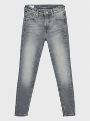 Pepe Jeans Jeansy Pixlette PG201542 Szary Skinny Fit. Szare jeansy dziewczęce Pepe Jeans, bez wzorów, z bawełny. Za 239.99 zł.