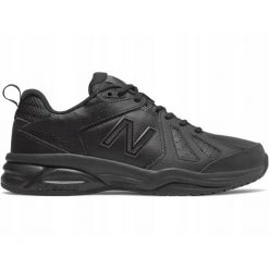 Buty sportowe na co dzień Damskie New Balance 624 skóra. Czarne obuwie sportowe casual damskie New Balance, ze skóry, trekkingowe. Za 309.00 zł.