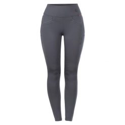 Damskie spodnie do jazdy konnej Cavallo Cavallou Grip Rl. Szare spodnie sportowe damskie CAVALLO, bez wzorów, z podwyższonym stanem, do jazdy konnej. Za 337.00 zł.