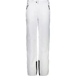Spodnie narciarskie damskie CMP 3W18596N. Białe spodnie sportowe damskie CMP, na jesień, m, bez wzorów, z elastanu, narciarskie. Za 459.99 zł.