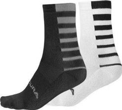 Skarpetki Endura Coolmaxｮ Stripe (x2). Białe skarpetki damskie ENDURA, bez wzorów, z materiału. Za 79.99 zł.