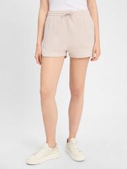 Marie Lund Szorty Kobiety beżowy, XXL. Brązowe spodenki sportowe damskie Marie Lund, xxl, bez wzorów, z bawełny. Za 179.95 zł.