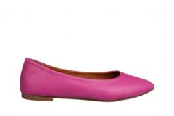 Baleriny Bayla-161 122 23Y8005 Bead 161704, Różowy, Skóra naturalna - 36. Czerwone balerinki damskie Bayla, bez wzorów, z materiału. W wyprzedaży za 179.10 zł.