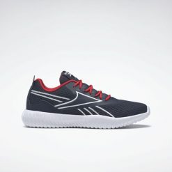 Buty na co dzień do biegania młodzieżowe REEBOK FLEXAGON ENE sportowe. Biała obuwie sportowe damskie Reebok, z materiału, do biegania. Za 151.00 zł.
