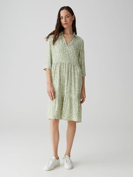 OPUS Sukienka w kolorze zielonym rozmiar: 34. Zielone sukienki damskie Opus, bez wzorów, z wiskozy, bez ramiączek. Za 135.49 zł.