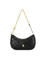 U.S. Polo Assn. Torebka BEUXT8445WVP Czarny. Czarne torebki klasyczne damskie U.S. Polo Assn., z tworzywa sztucznego, bez dodatków. Za 167.99 zł.