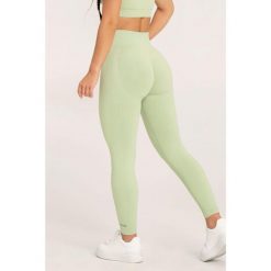 Legginsy fitness damskie Gym Glamour push up 2.0. Zielone legginsy damskie GYM GLAMOUR, m, bez wzorów. Za 169.99 zł.
