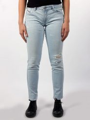 Diesel Clothes Dżinsy "Gracey" - Slim fit - w kolorze błękitnym rozmiar: W30. Niebieskie jeansy damskie Diesel Clothes. Za 149.31 zł.