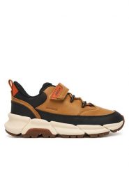 Geox Sneakersy J Flexyper Plus J56LCA 0MEFU C2006 S Żółty. Żółte buty sportowe chłopięce Geox, ze skóry, bez zapięcia. Za 229.99 zł.