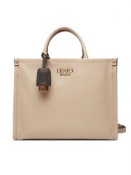 Liu Jo Torebka Ecs M Tote AF5206 E0058 Beżowy. Brązowe torebki klasyczne damskie Liu Jo, ze skóry, bez dodatków. Za 719.99 zł.