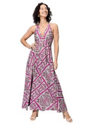 Aller Simplement Sukienka w kolorze fioletowym rozmiar: 34-40. Różowe sukienki damskie Aller Simplement, bez wzorów, klasyczne, bez ramiączek. Za 65.99 zł.