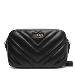Torebka Liu Jo. Czarne listonoszki damskie Liu Jo, bez wzorów, bez dodatków. Za 389.99 zł.