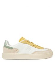 Tommy Hilfiger Sneakersy Th Heritage Sneaker FW0FW08643 Biały. Białe obuwie sportowe damskie Tommy Hilfiger, ze skóry, bez zapięcia. W wyprzedaży za 219.99 zł.