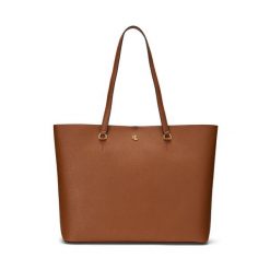 Torebka LAUREN RALPH LAUREN. Brązowe torebki klasyczne damskie Lauren Ralph Lauren, bez dodatków. Za 979.99 zł.