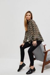 Legginsy z błyszczącym pasem. Legginsy damskie MOODO, xs, bez wzorów, z elastanu. W wyprzedaży za 54.99 zł.