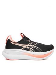 Asics Buty do biegania Gel-Nimbus 28 1012B899 Czarny. Czarne obuwie sportowe damskie Asics, z meshu, bez zapięcia, do biegania. Za 899.99 zł.