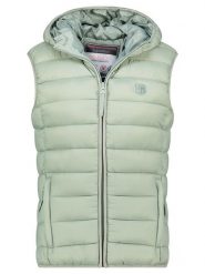 Geographical Norway Kamizelka pikowana "Vatikotal" w kolorze miętowym rozmiar: L. Zielone kamizelki damskie Geographical Norway, l, bez wzorów, bez kaptura. Za 139.87 zł.