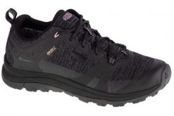 Buty trekkingowe damskie, Keen W Terradora II WP. Czarne obuwie trekkingowe damskie Keen, z materiału, przed kostkę, bez zapięcia. Za 429.99 zł.