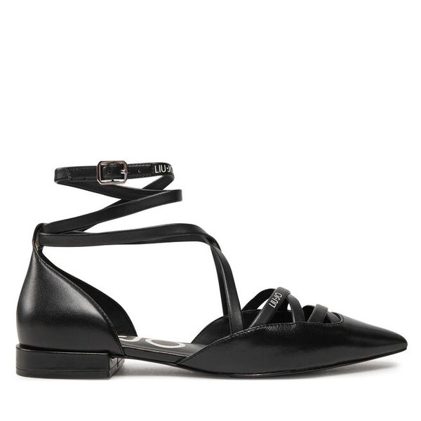 Baleriny Liu Jo. Czarne balerinki damskie Liu Jo, bez wzorów. Za 609.99 zł.