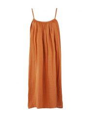 Barts Sukienka "Miskoto" w kolorze pomarańczowym rozmiar: onesize. Pomarańczowe sukienki damskie Barts, bez wzorów, z bawełny, bez ramiączek. Za 139.95 zł.