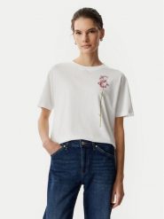 JOOP! T-Shirt 263Je32Tate 30103768 Biały Regular Fit. Białe t-shirty damskie Joop!, bez wzorów, z bawełny, bez kołnierzyka. Za 334.99 zł.