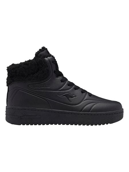 Kangaroos Sneakersy "K-Top Scoop Mid" w kolorze czarnym rozmiar: 39. Czarne obuwie sportowe damskie KangaROOS, z materiału, za kostkę, bez zapięcia. Za 139.87 zł.