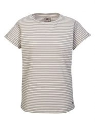 G.I.G.A. DX by KILLTEC Koszulka "GS 19" w kolorze beżowym rozmiar: 38. Brązowe bluzki damskie G.I.G.A. DX by KILLTEC, bez wzorów, z bawełny, bez kołnierzyka, bez ramiączek. Za 66.16 zł.