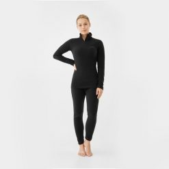 Komplet bieliny termoaktywnej narciarskiej damskiej Viking Arctica Polartec. Czarne komplety bielizny Viking, bez wzorów. Za 229.90 zł.