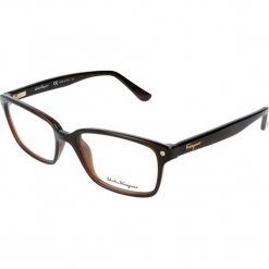 Oprawki "SF2733" w kolorze brązowym. Brązowe okulary przeciwsłoneczne damskie Carrera, Ferragamo. W wyprzedaży za 249.95 zł.