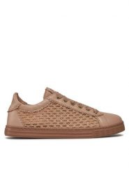 AGL Sneakersy Sade Plots D936133PGK7645F680 Beżowy. Brązowe obuwie sportowe damskie AGL, ze skóry, bez zapięcia. Za 1,549.00 zł.