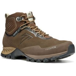 Buty turystyczne damskie Tecnica Plasma Mid GTX. Czarne obuwie trekkingowe damskie TECNICA, bez zapięcia. Za 581.71 zł.
