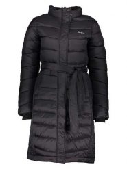 Pepe Jeans Płaszcz pikowany w kolorze czarnym rozmiar: XL. Czarne płaszcze damskie Pepe Jeans, xl, bez wzorów, z jeansu, bez kaptura. Za 254.74 zł.
