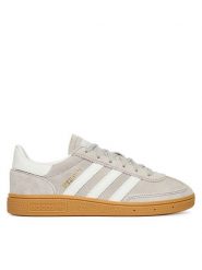 Adidas Sneakersy Handball Spezial C JP9572 Szary. Szare buty sportowe dziewczęce Adidas, bez wzorów, ze skóry, bez zapięcia. Za 279.99 zł.