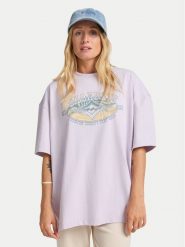 Billabong T-Shirt Quality Surf EBJZT00504 Fioletowy Loose Fit. Fioletowe t-shirty damskie Billabong, s, bez wzorów, z bawełny, bez kołnierzyka. Za 159.99 zł.