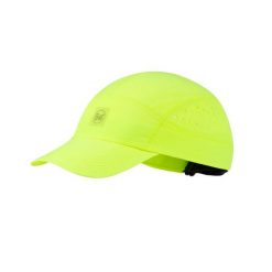 Czapka z daszkiem BUFF SPEED CAP SOLID. Żółte czapki z daszkiem damskie Buff, bez wzorów, z materiału. Za 139.90 zł.
