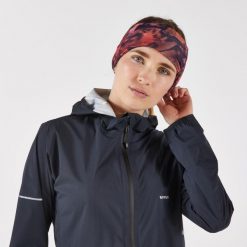Komin do biegania Kiprun Warm+ ocieplany V2. Czerwone kominy damskie KIPRUN, bez wzorów, z elastanu. Za 39.99 zł.